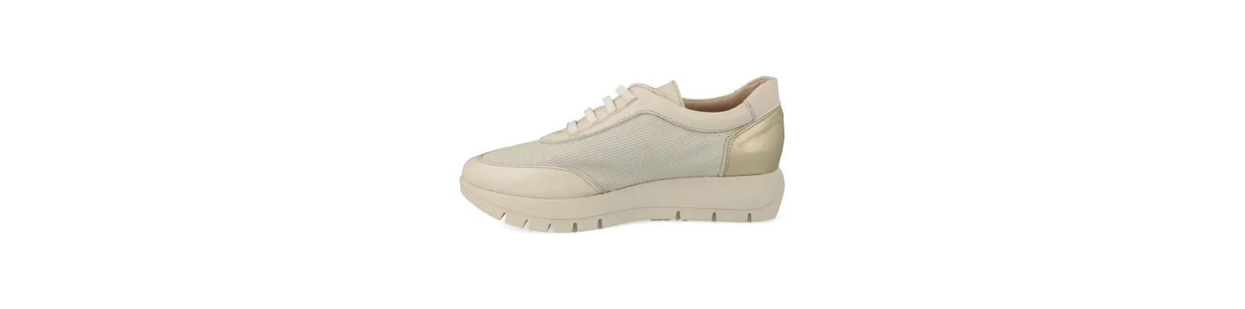 ZAPATILLAS BLANCAS VESTIR MUJER PIEL MOD. KAILA