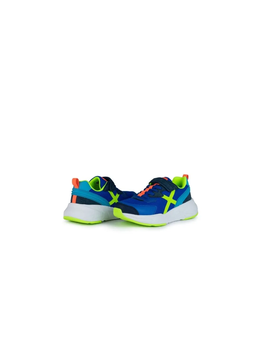 Zapatillas Casual Munich Mini Track Vco 83 Infantil Azul