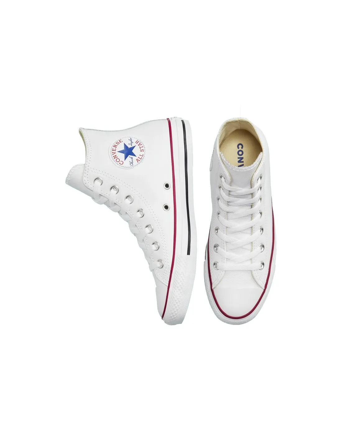 Zapatillas Converse Chuck Taylor All Star Leather High Top White