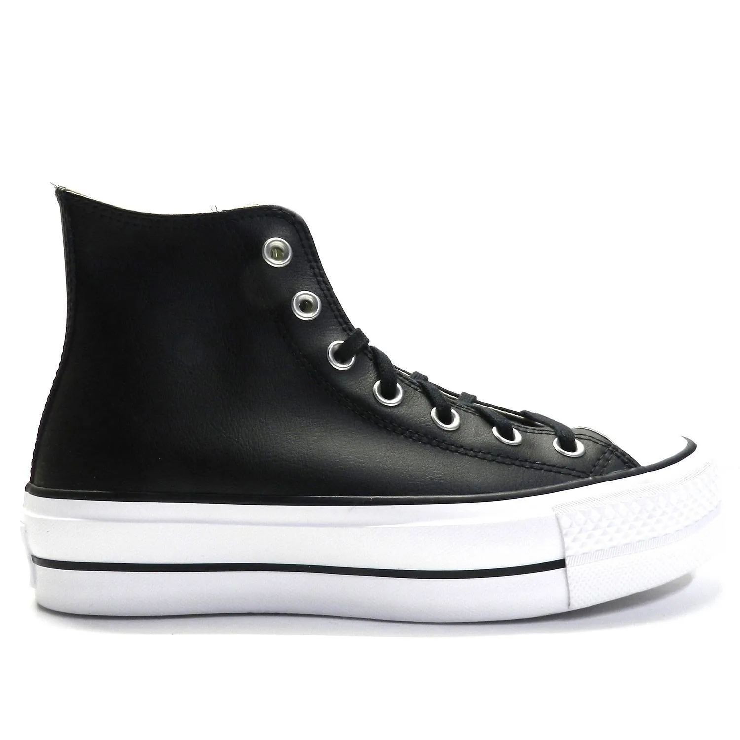 Zapatillas Converse Chuck Taylor All Star Platform Leather Negro