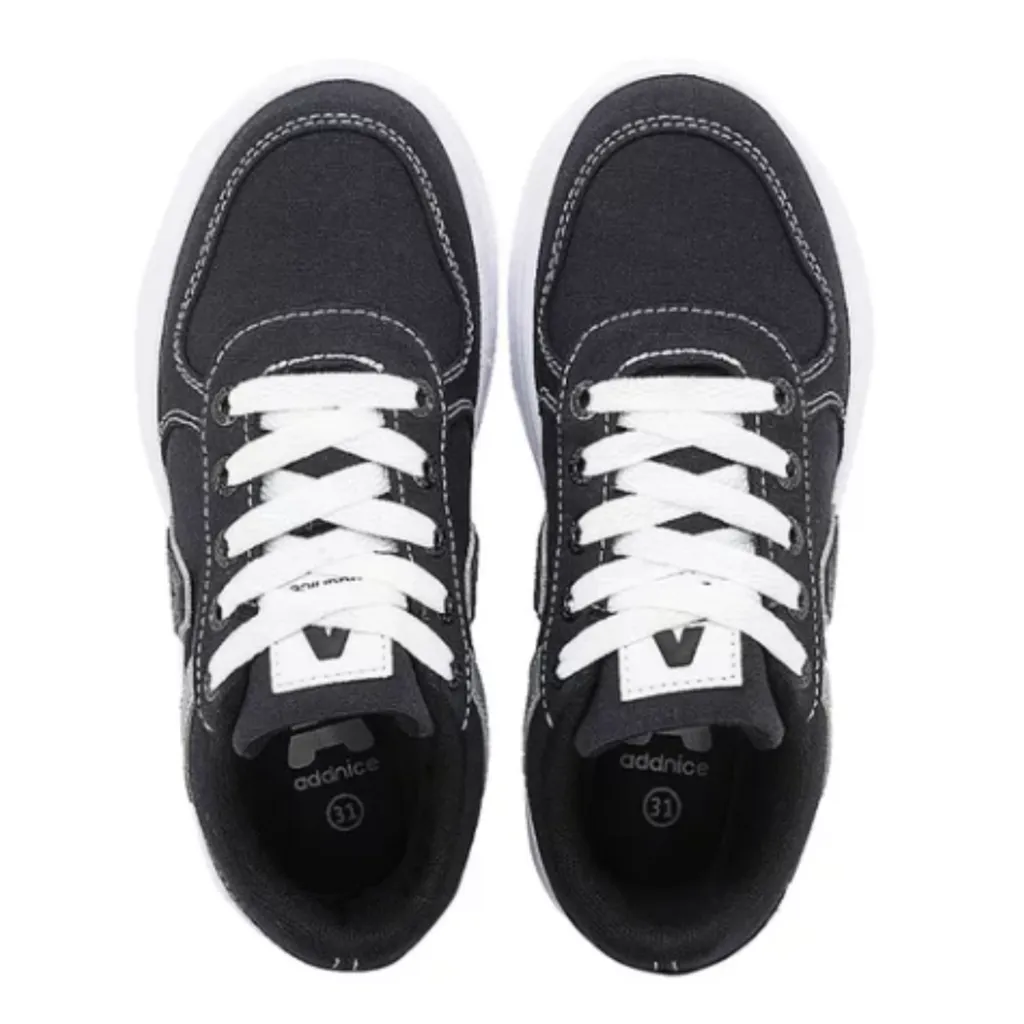 Zapatillas Dama Deportivas/Urbanas Addnice SKATE CANVAS Negro- SKATECANVASD