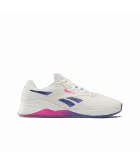 Zapatillas de Fitness Reebok Nano X4 Mujer Blanco Rosa