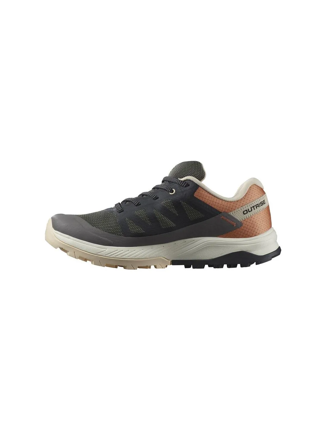 Zapatillas de Montaña Salomon Outrise Gore-Tex Gris/Negro Mujer