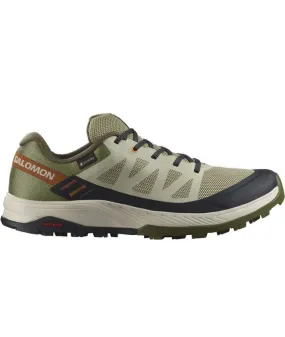 Zapatillas de Montaña Salomon Outrise Gore-Tex Verde/Marrón Hombre