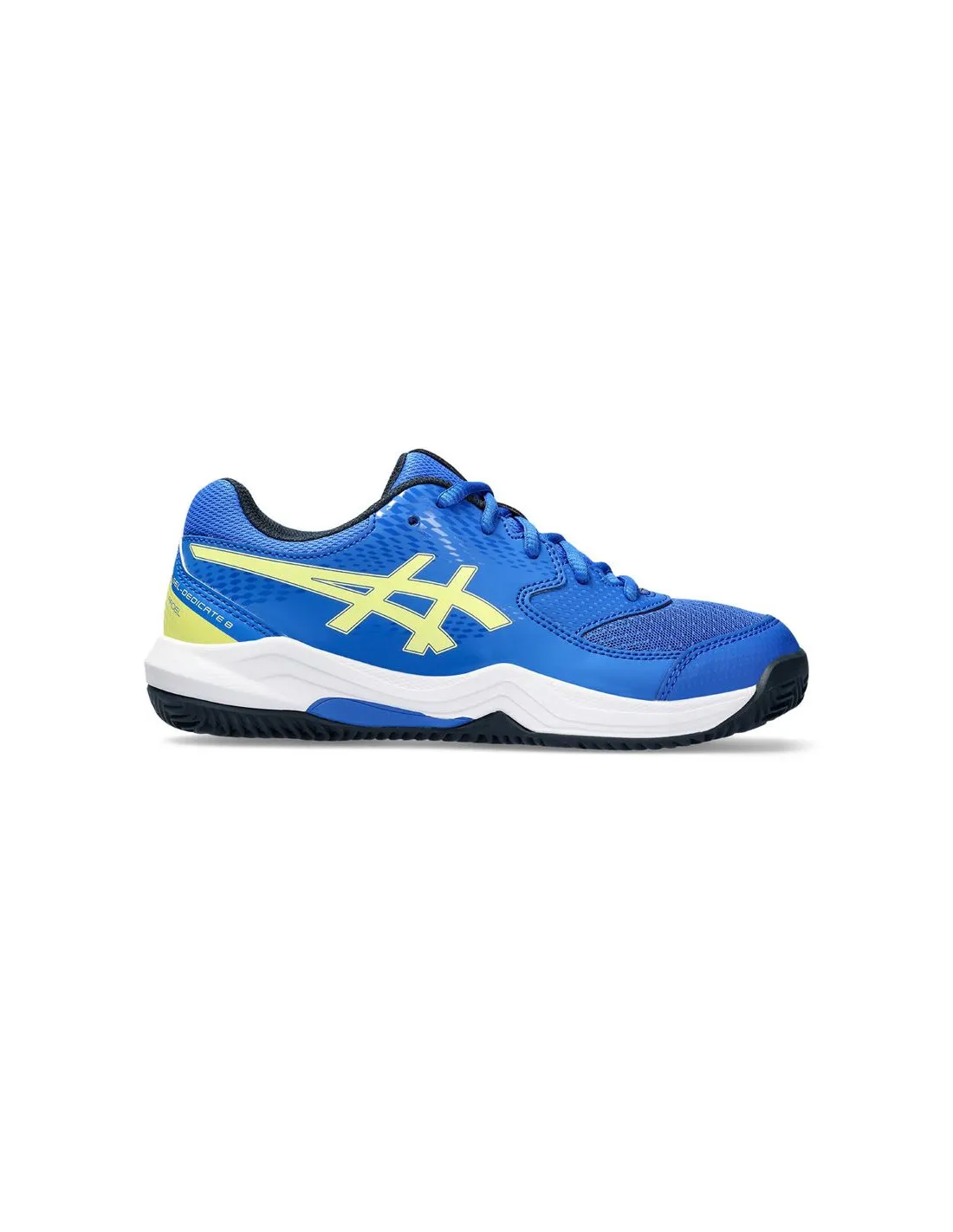 Zapatillas de Padel ASICS Gel-Dedicate 8 Padel Gs Infantil Azul/Amarillo