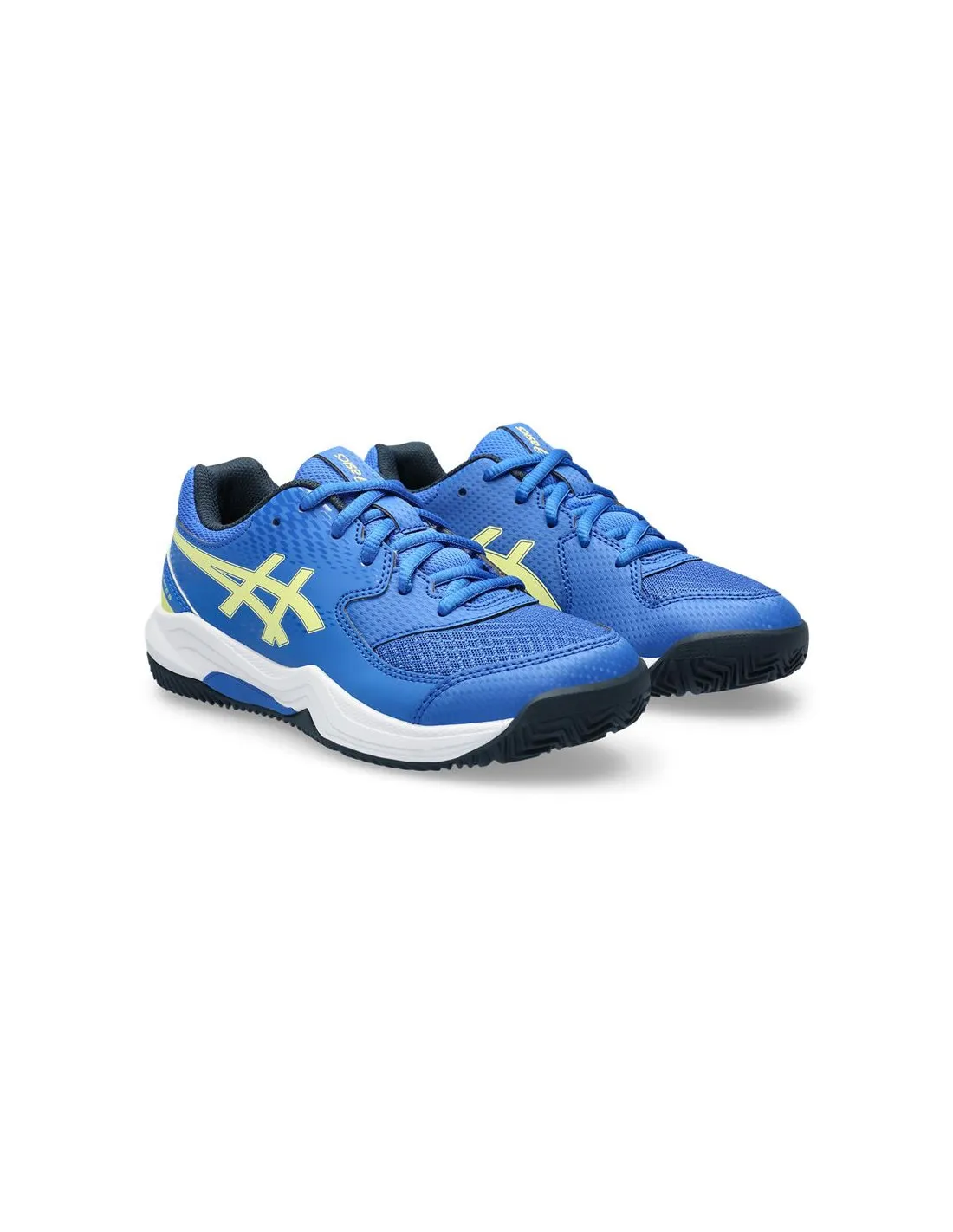 Zapatillas de Padel ASICS Gel-Dedicate 8 Padel Gs Infantil Azul/Amarillo