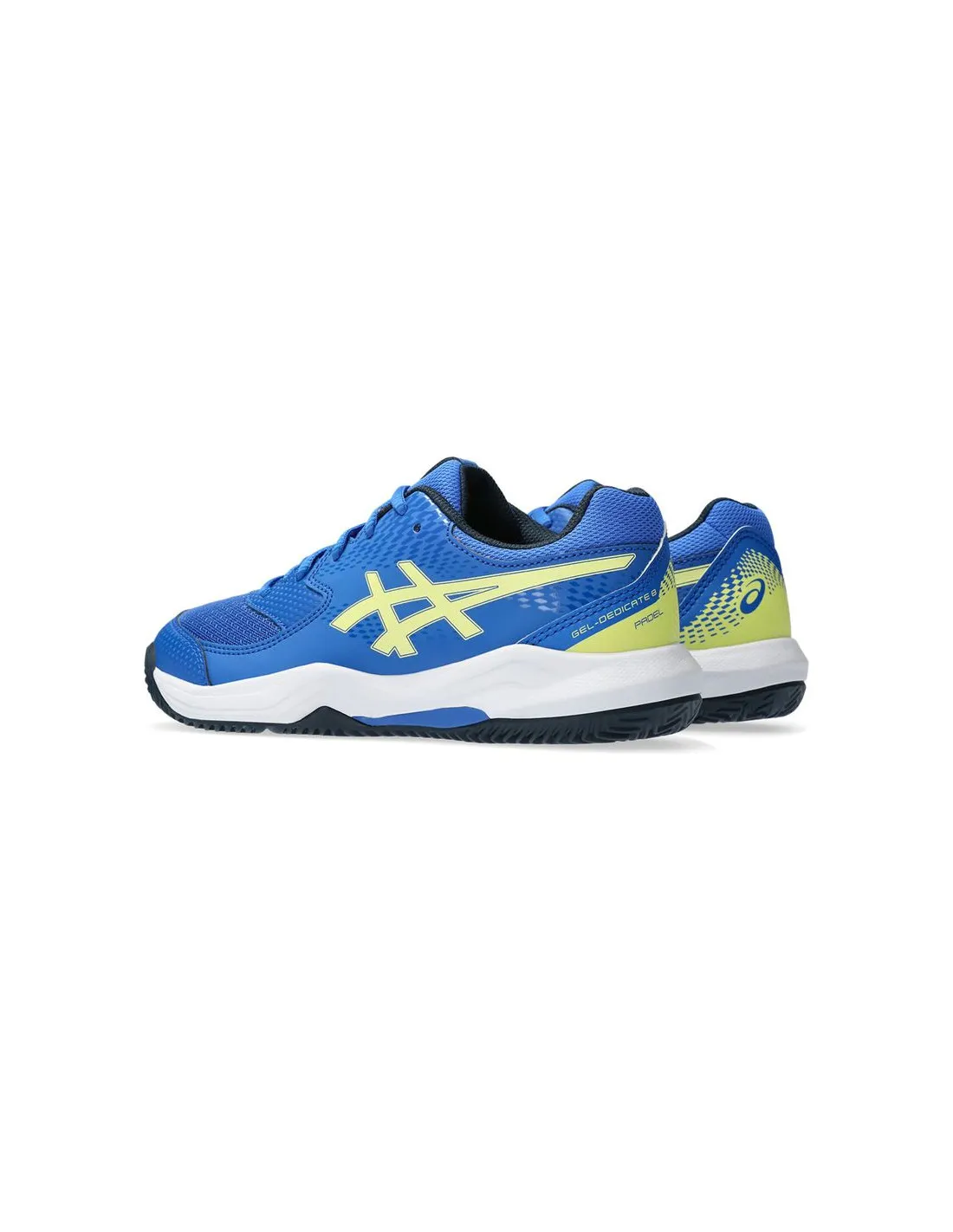 Zapatillas de Padel ASICS Gel-Dedicate 8 Padel Gs Infantil Azul/Amarillo