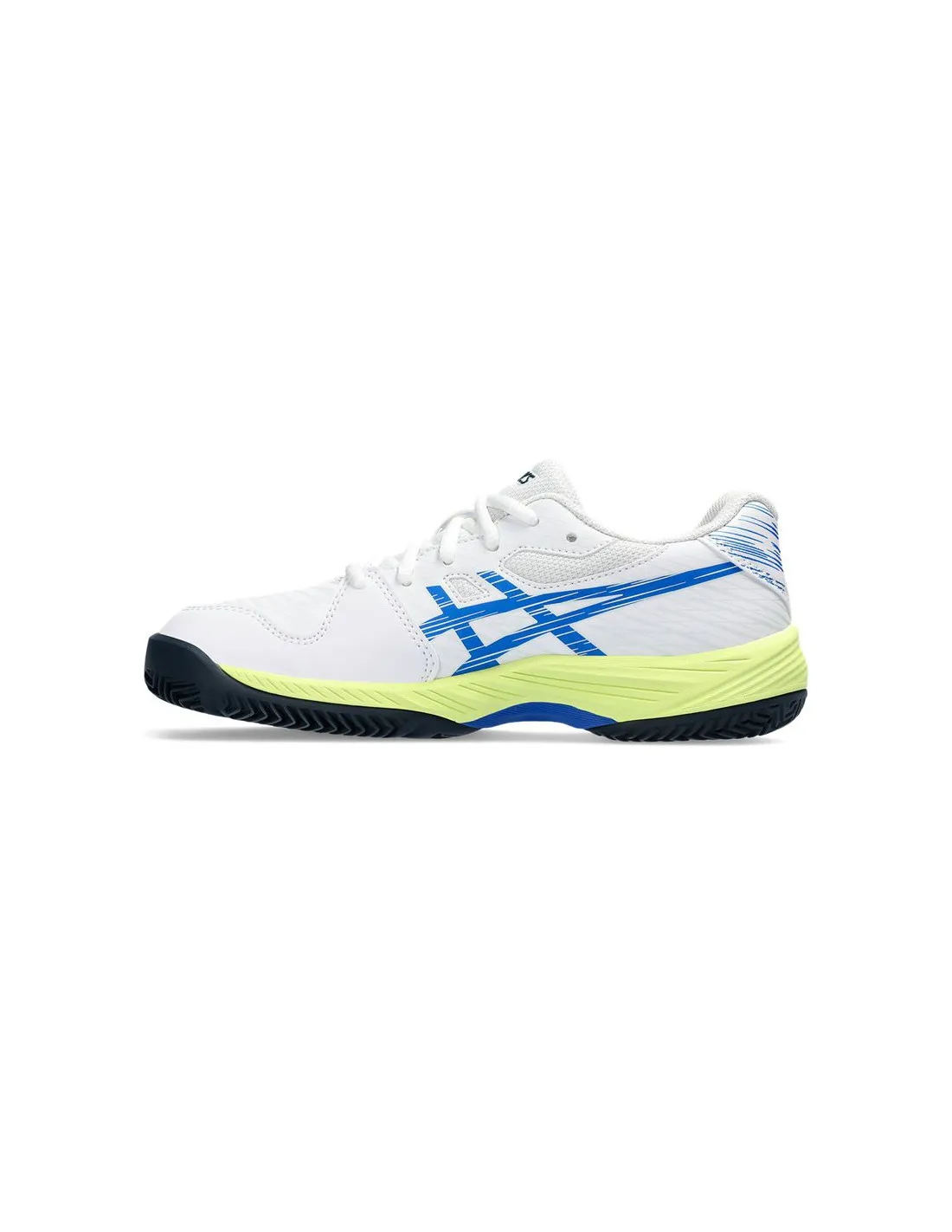 Zapatillas de Padel ASICS Gel-Game 9 Padel Gs Infantil Blanco/Azul