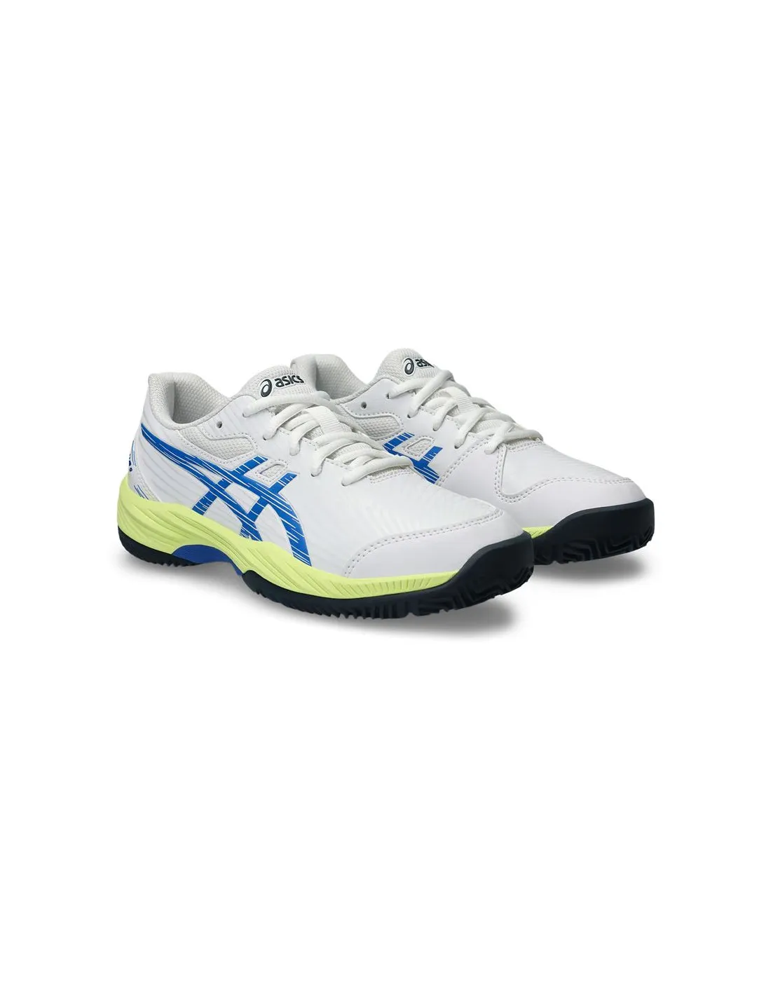 Zapatillas de Padel ASICS Gel-Game 9 Padel Gs Infantil Blanco/Azul