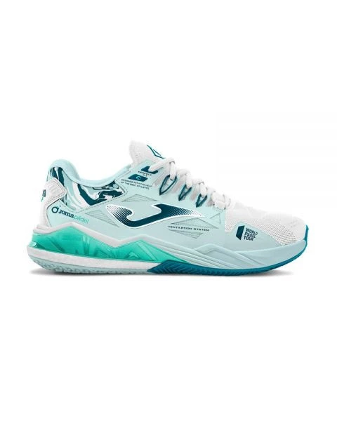 Zapatillas de padel Joma WPT T.Spin Femme Turquoise Et Blanc