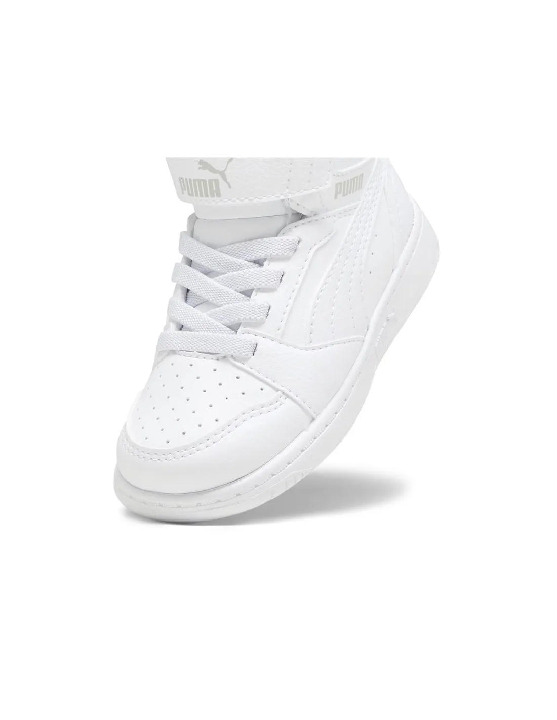 Zapatillas de Puma Rebound V6 Mid Infantil Blanco