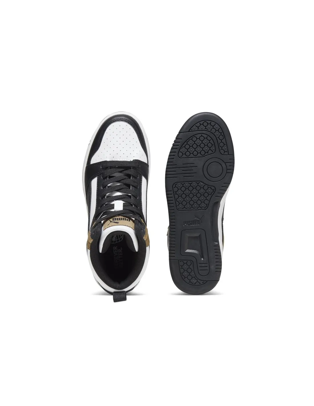 Zapatillas de Puma Rebound V6 Mid Infantil