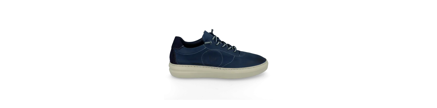 ZAPATILLAS DE VESTIR HOMBRE PIEL MOD. ALEX AZUL