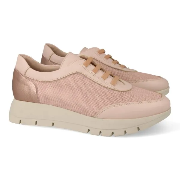 ZAPATILLAS de VESTIR MUJER COMODAS MOD. KAILA ROSA