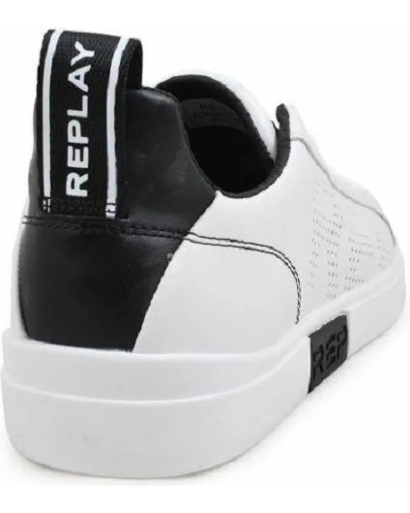 Zapatillas deporte REPLAY  de Hombre POLYS STUDIO RZ3P0014L  BLANCO