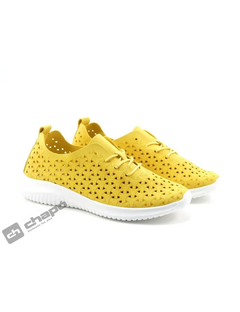 Zapatillas Deportiva Amarillo Ecoligero Liberte