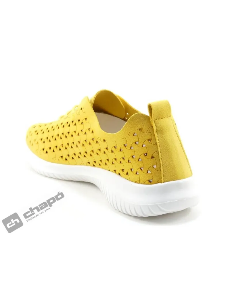 Zapatillas Deportiva Amarillo Ecoligero Liberte