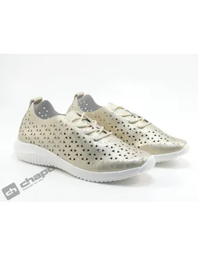 Zapatillas Deportiva Oro Ecoligero Liberte