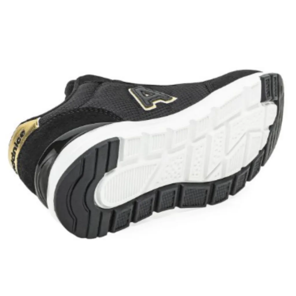 Zapatillas Deportivas Niños/Niñas Addnice LOS ANGELES negro/dorado - 30 Al 36