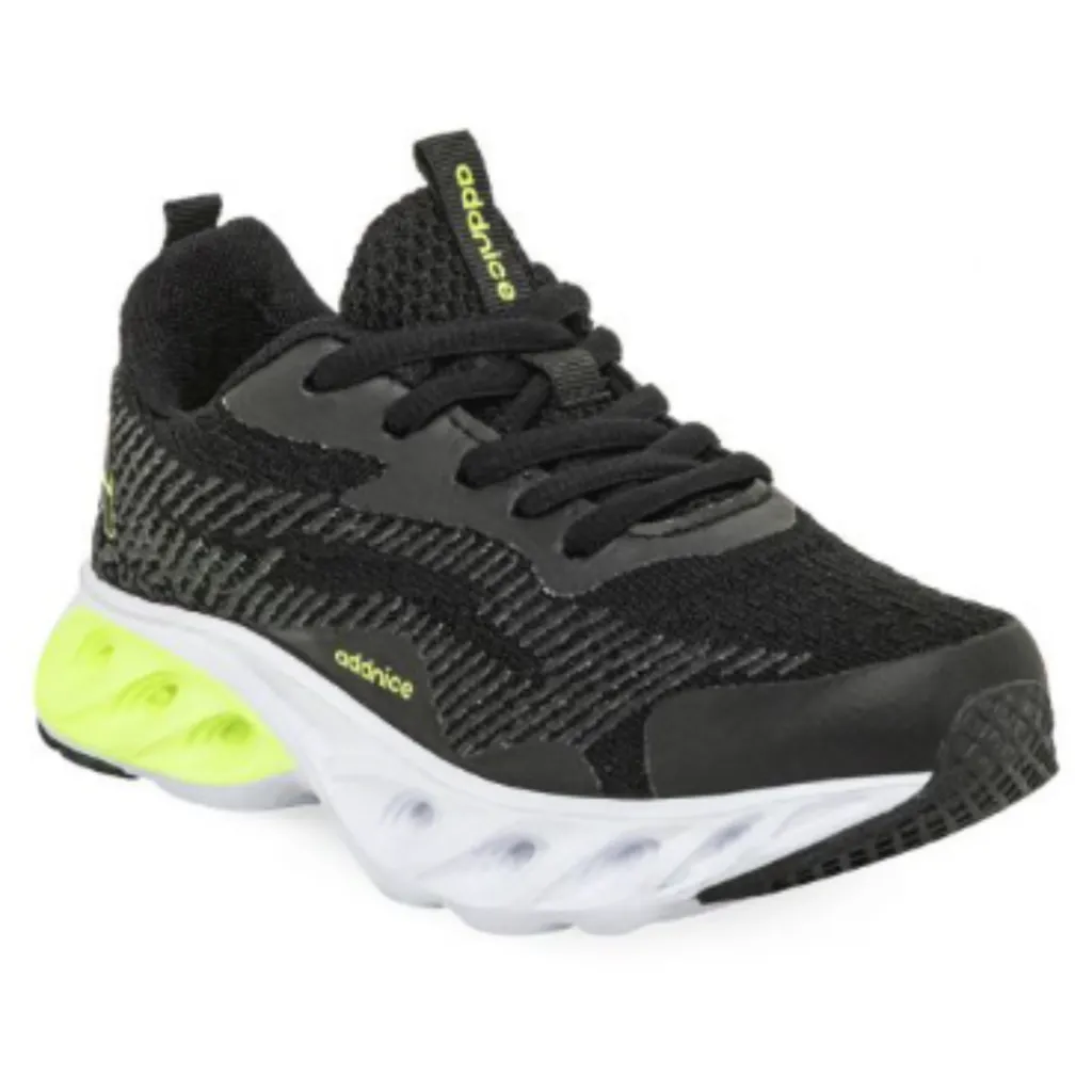 Zapatillas Deportivas Niños/Niñas Addnice Vesubio Negro/lima - 29 Al 34