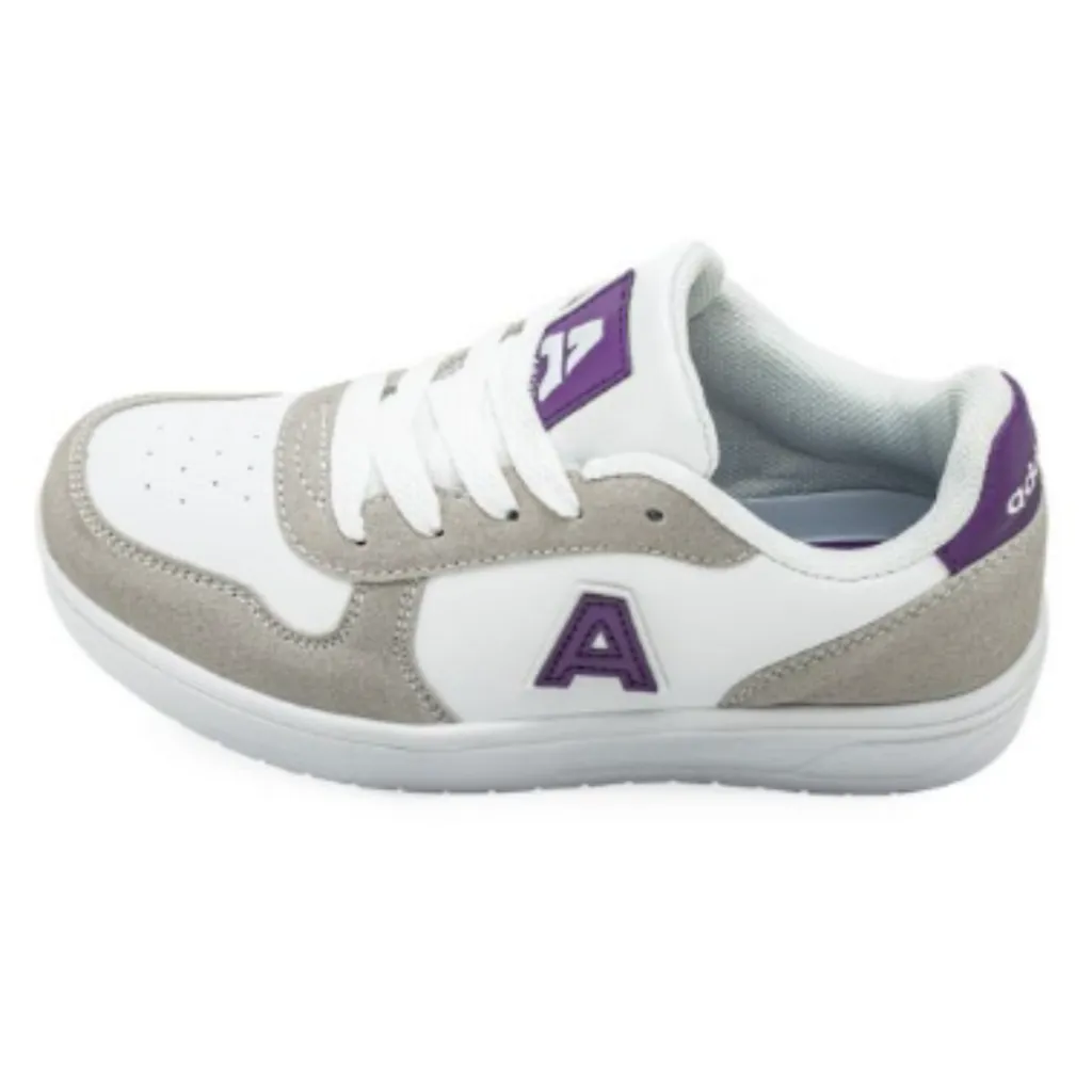 Zapatillas Deportivas/urbanas Niñas Addnice SKATE Blanco/Violeta - 30 Al 34