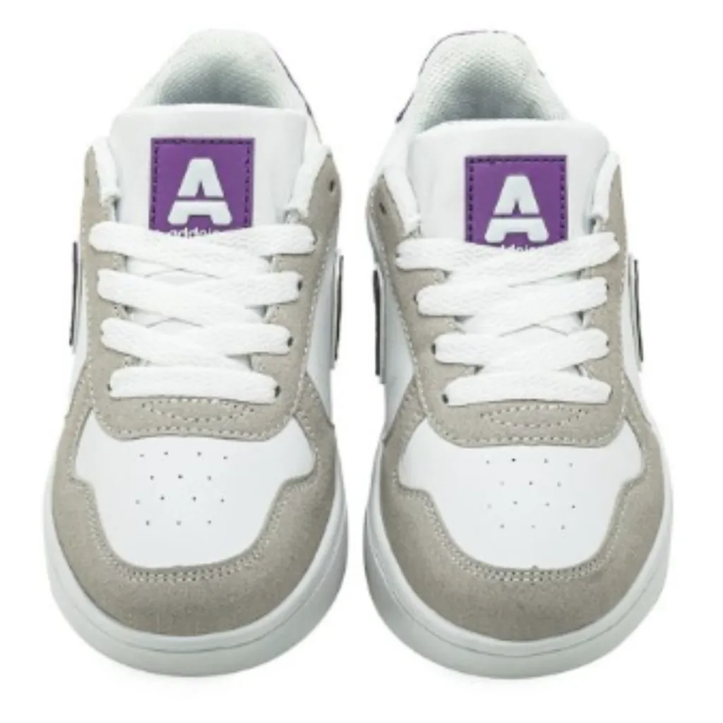 Zapatillas Deportivas/urbanas Niñas Addnice SKATE Blanco/Violeta - 30 Al 34