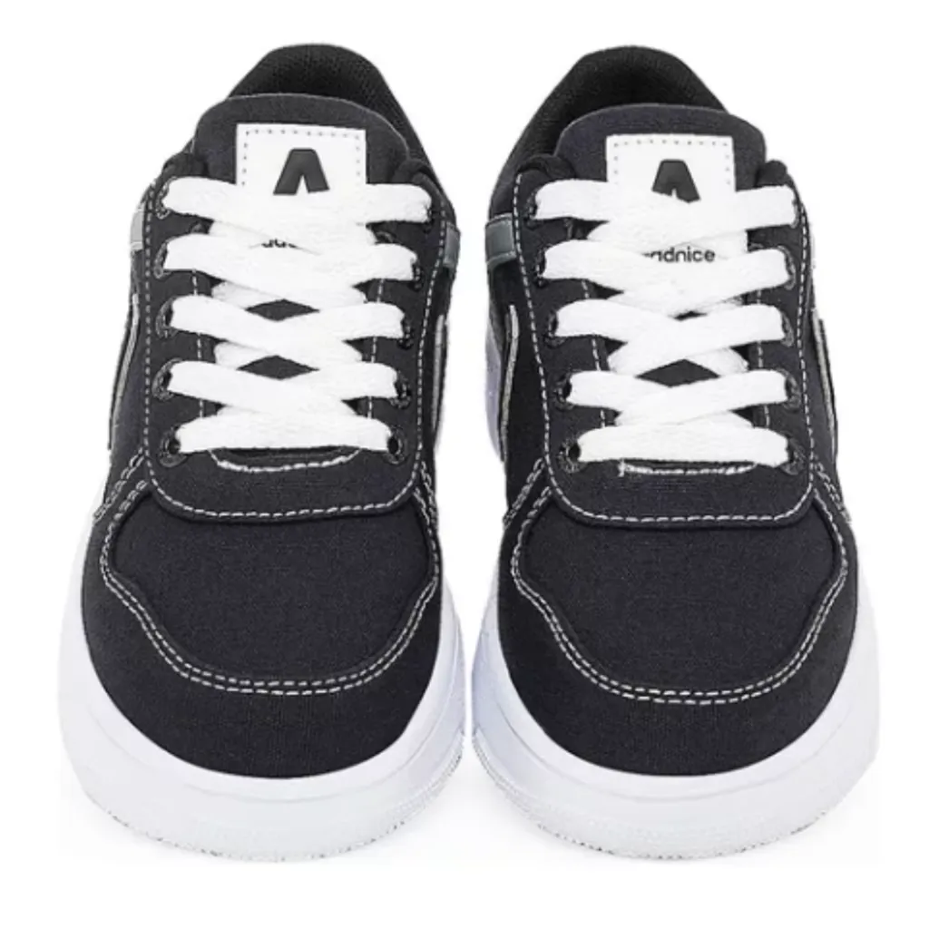 Zapatillas Deportivas/urbanas Niños/Niñas Addnice SKATE CANVAS Negro - SKATECANVAS