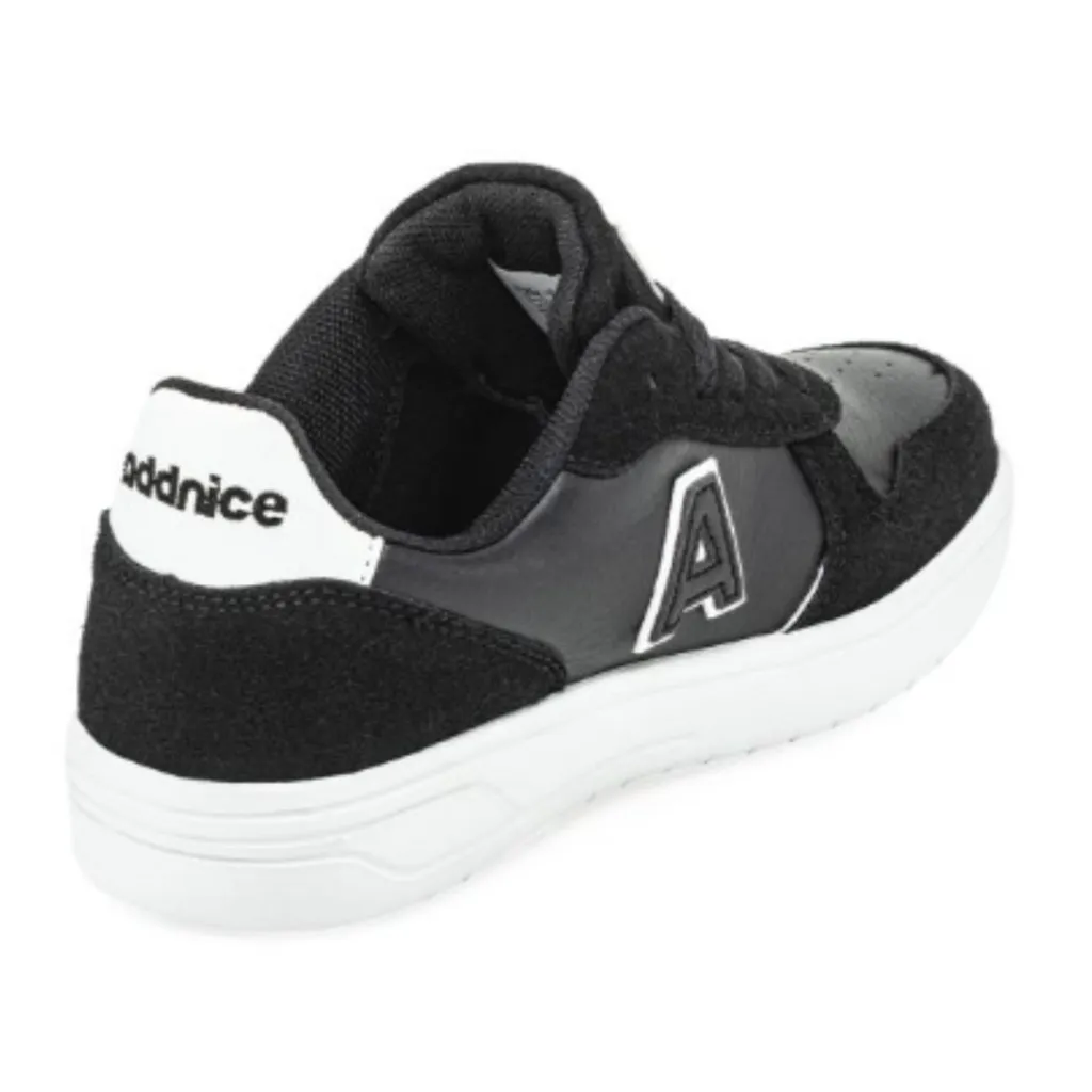 Zapatillas Deportivas/urbanas Niños/Niñas Addnice SKATE Negro - 30 Al 34