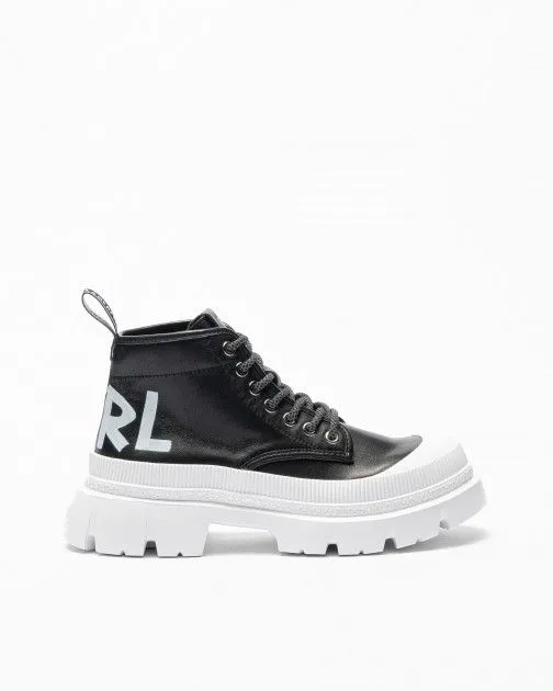 Zapatillas Karl Lagerfeld Trekka Max Brush Logo Hiker Negro