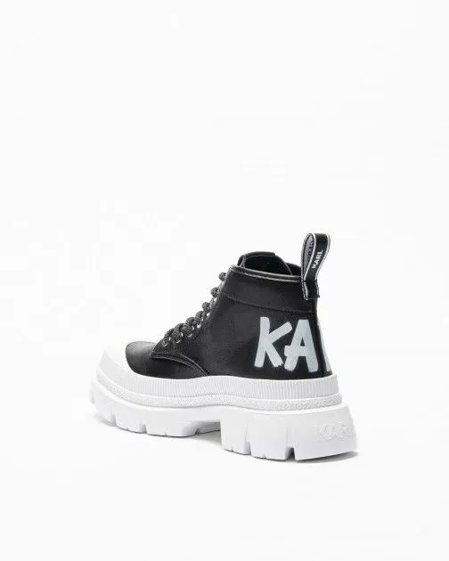 Zapatillas Karl Lagerfeld Trekka Max Brush Logo Hiker Negro