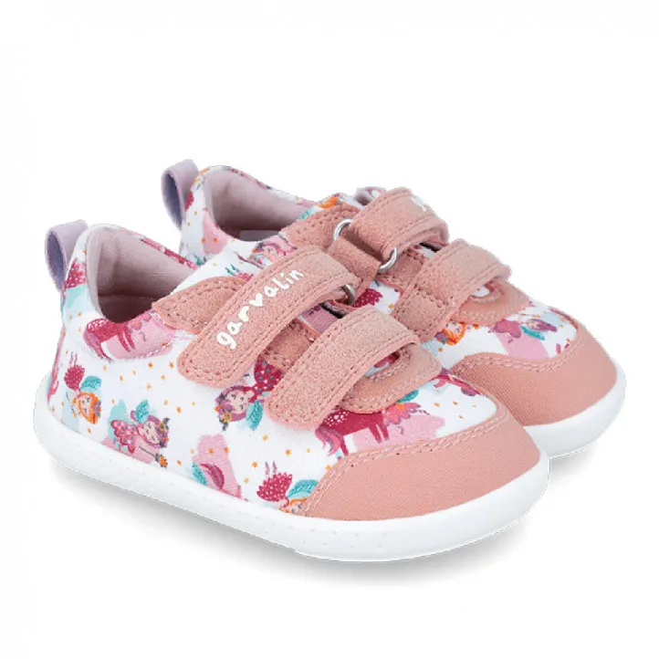 ZAPATILLAS LONA GARVALIN DE NIñA BLANCO 242346B