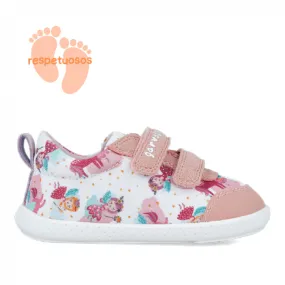 ZAPATILLAS LONA GARVALIN DE NIñA BLANCO 242346B