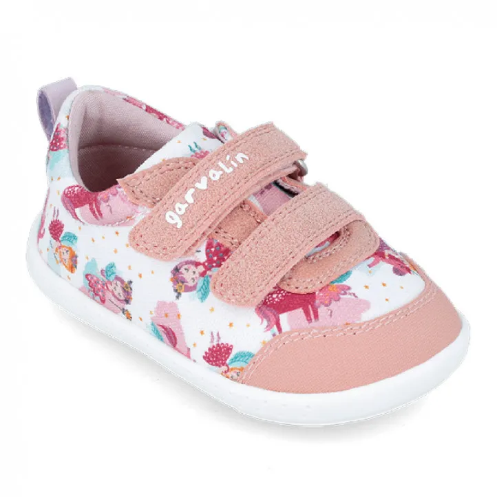 ZAPATILLAS LONA GARVALIN DE NIñA BLANCO 242346B