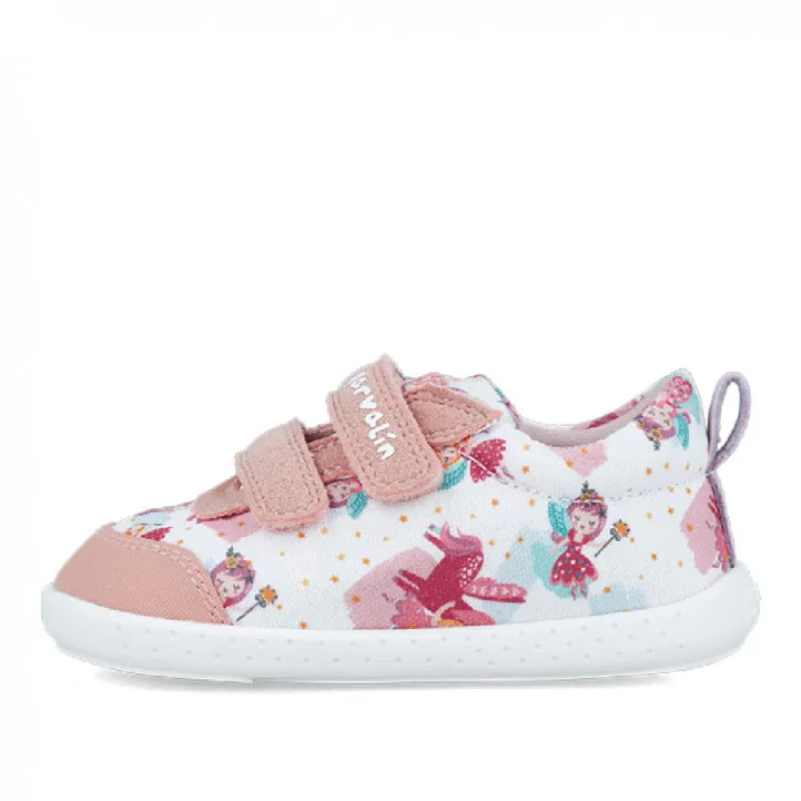 ZAPATILLAS LONA GARVALIN DE NIñA BLANCO 242346B