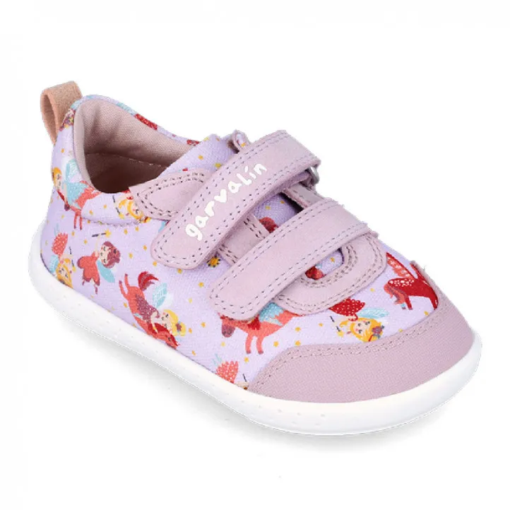 ZAPATILLAS LONA GARVALIN DE NIñA LILA 242346A