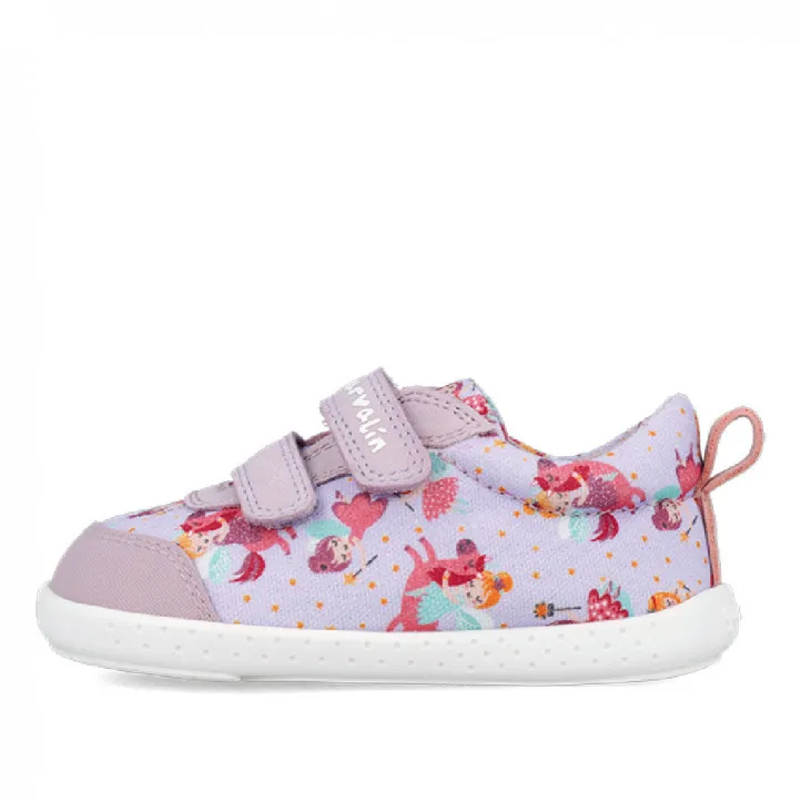 ZAPATILLAS LONA GARVALIN DE NIñA LILA 242346A