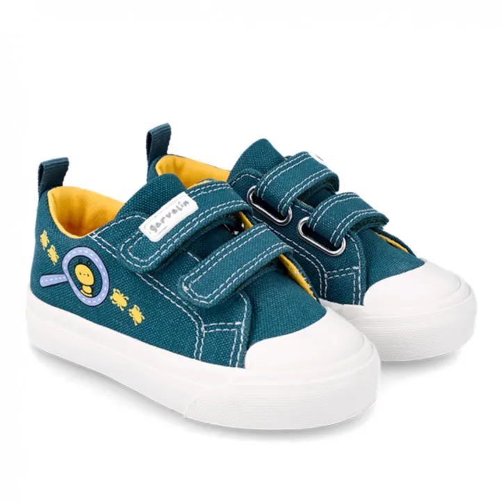 ZAPATILLAS LONA GARVALIN DE NIñO VAQUERO 242801A