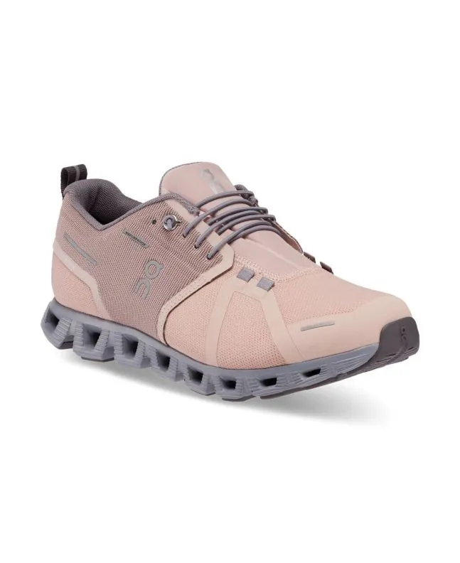 Zapatillas On Running Cloud 5 Waterproof W Rose-Fossil