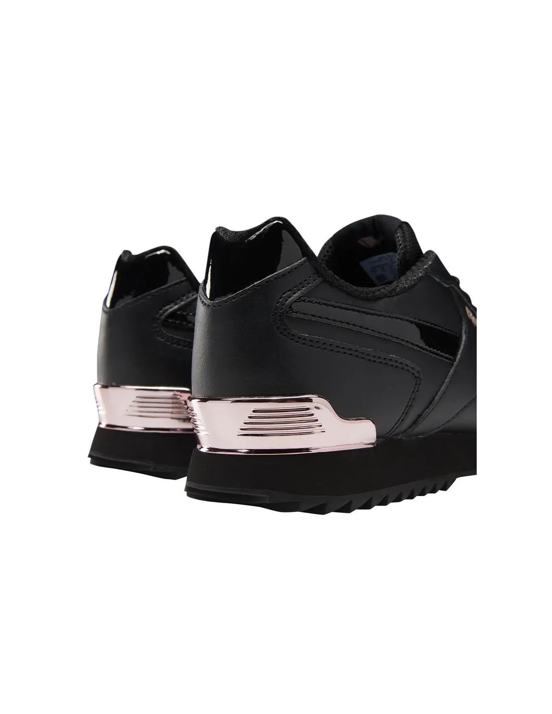 Zapatillas Reebok Royal Glide Ripple Clip W Black/Rose Gold