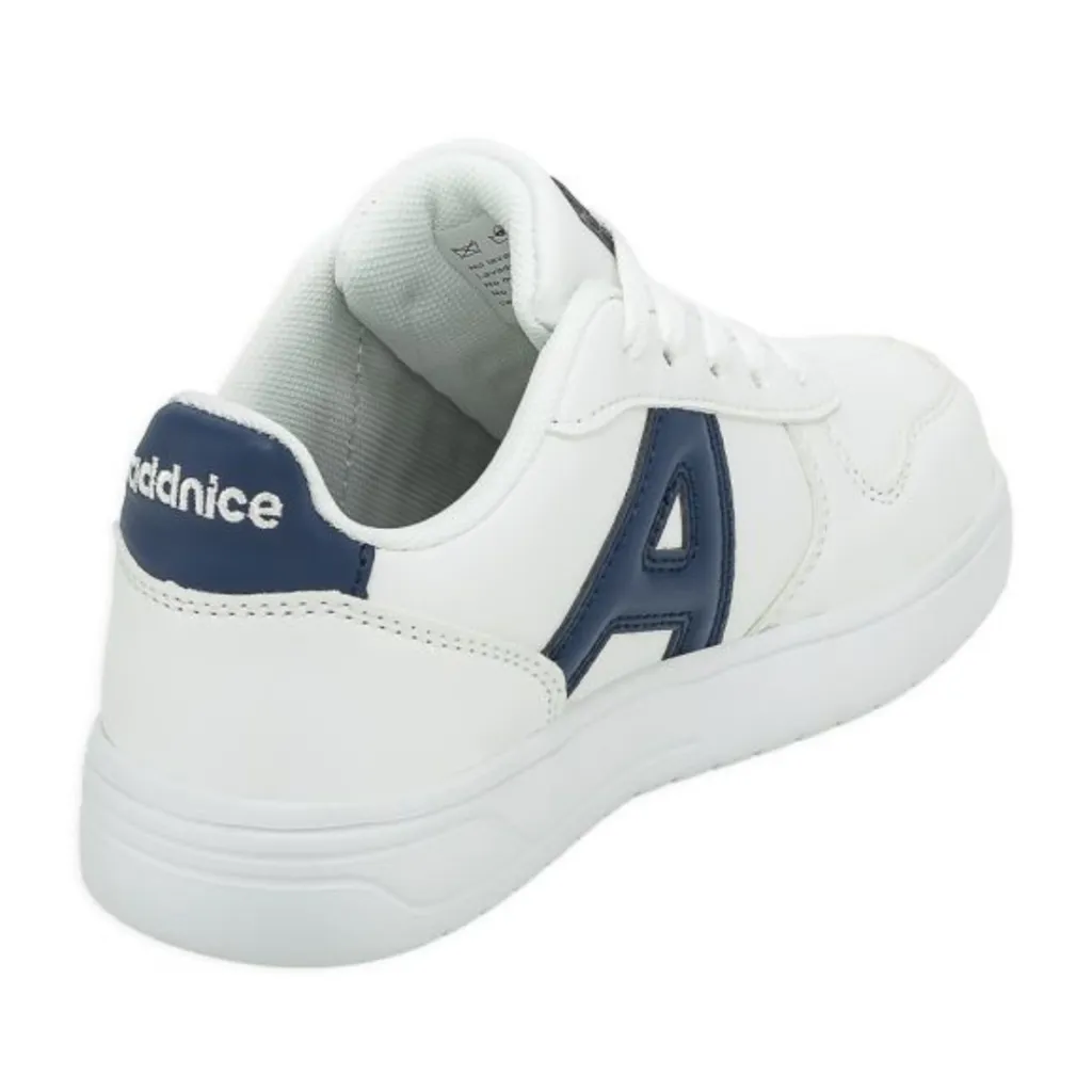 Zapatillas Urbanas Niños Addnice San Diego Max - Blanco/Azul