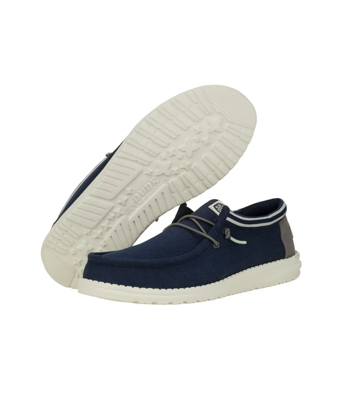 Zapato casual Hey Dude en azul marino